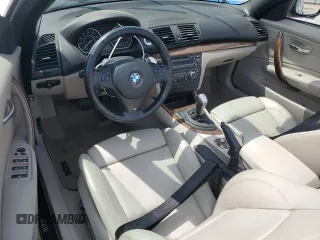 2010 BMW 1 Series 135i with VIN WBAUN9C55AVK41973, listed as a Copart auction lot 54609015 with 144,685 mi miles and Salvage Title. Bid and sale history available at carsss.com. Image 8.