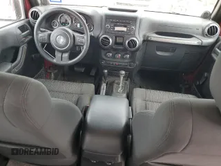 2012 Jeep Wrangler Unlimited Sport with VIN 1C4BJWDG5CL158739, listed as a Copart auction lot 51334975 with 31,818 mi miles and Salvage Title. Bid and sale history available at carsss.com. Image 8.