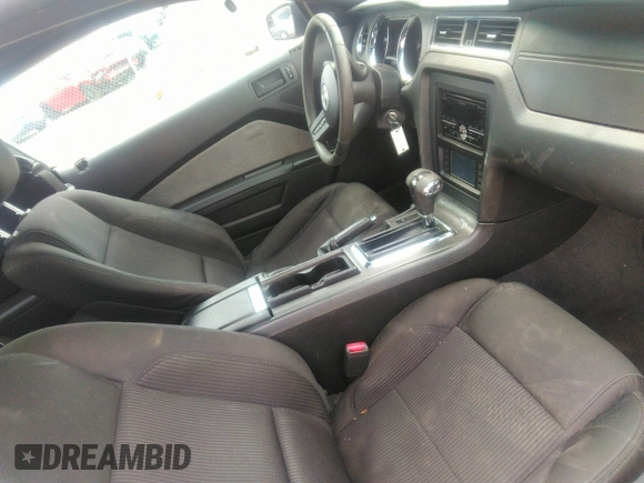 2011 Ford Mustang V6 with VIN 1ZVBP8AM5B5153108, listed as a IAAI auction lot 41780021 with 158,467 mi miles and . Bid and sale history available at carsss.com. Image 5.