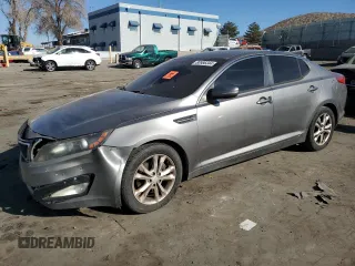 2013 Kia Optima LX z VIN 5XXGM4A74DG123133, wystawiony jako Copart lot #80986344 z przebiegiem 170 796 mil mil oraz Szkoda całkowita • Salvage title. Historia ofert i sprzedaży dostępna na DreamBid. Obrazek 1.