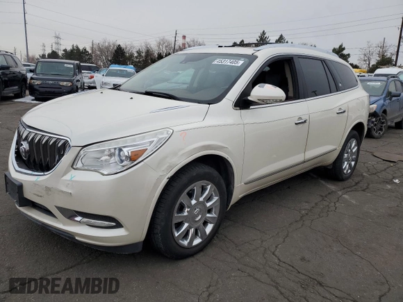 2014 Buick Enclave Premium with VIN 5GAKVCKD4EJ112251, listed as a Copart auction lot 45317405 with Not Provided miles and Salvage Title. Bid and sale history available at DreamBid. Image 1.