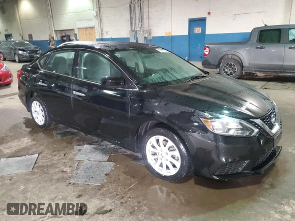 2019 Nissan Sentra S with VIN 3N1AB7AP4KY356952, listed as a Copart auction lot 43980935 with 113,553 mi miles and Salvage Title. Bid and sale history available at carsss.com. Image 4.