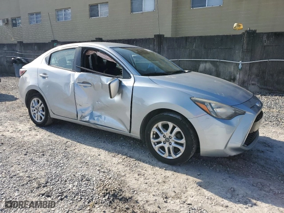 2017 Toyota Yaris iA with VIN 3MYDLBYV6HY159807, listed as a Copart auction lot 52677585 with 66,416 mi miles and Salvage Title. Bid and sale history available at carsss.com. Image 4.