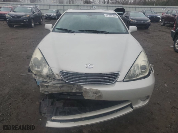 2005 Lexus ES 330 with VIN JTHBA30G655089134, listed as a Copart auction lot 49309265 with 121,917 mi miles and Salvage Title. Bid and sale history available at carsss.com. Image 5.