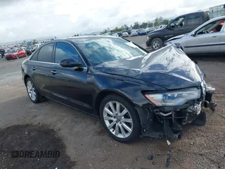 2015 Audi A6 Premium Plus z VIN WAUGFAFC5FN014781, wystawiony jako IAAI lot #42074893 z przebiegiem Nie podano mil oraz . Historia ofert i sprzedaży dostępna na DreamBid. Obrazek 1.