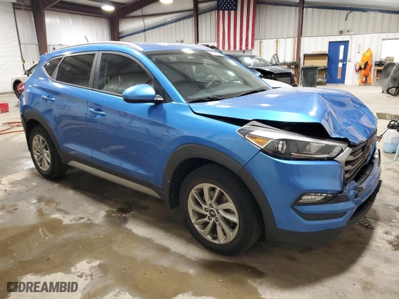 2017 Hyundai Tucson SE with VIN KM8J3CA43HU277711, listed as a Copart auction lot 54045385 with 56,594 mi miles and Salvage Title. Bid and sale history available at carsss.com. Image 4.