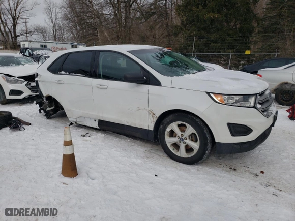 2015 Ford Edge SE with VIN 2FMTK3G80FBB55042, listed as a Copart auction lot 45651075 with 113,029 mi miles and Salvage Title. Bid and sale history available at carsss.com. Image 4.