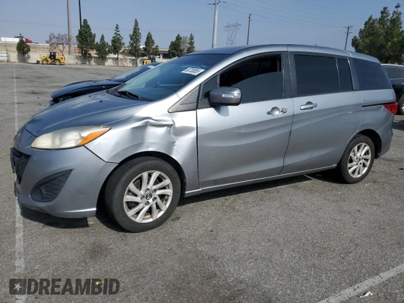 2014 Mazda 5 Sport with VIN JM1CW2BL2E0165103, listed as a Copart auction lot 60730855 with 279,698 mi miles and Clean title. Bid and sale history available at DreamBid. Image 1.