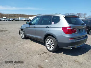 2014 BMW X3 xDrive28i with VIN 5UXWX9C54E0D24997, listed as a IAAI auction lot 42026278 with 94,383 mi miles and . Bid and sale history available at DreamBid. Image 3.