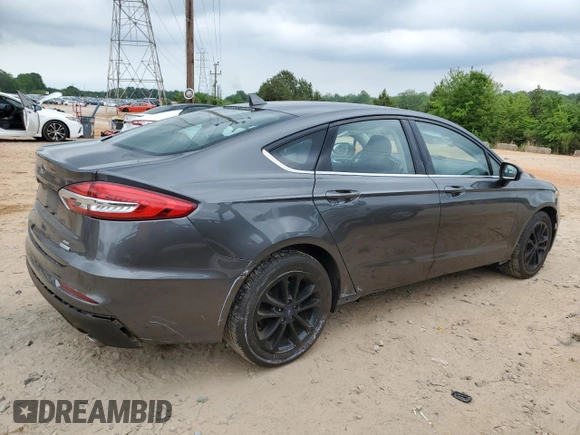 2020 Ford Fusion SE with VIN 3FA6P0HD4LR124425, listed as a Copart auction lot 54596965 with 70,816 mi miles and Salvage title. Bid and sale history available at DreamBid. Image 3.