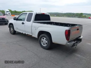 2005 Chevrolet Colorado LS ZQ8 with VIN 1GCCS196558110152, listed as a IAAI auction lot 42058390 with 264,742 mi miles. Bid and sale history available at carsss.com. Image 3.