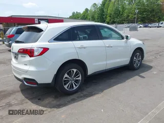 2017 Acura RDX Advance with VIN 5J8TB4H78HL034019, listed as a IAAI auction lot 42160962 with 78,662 mi miles and . Bid and sale history available at DreamBid. Image 4.