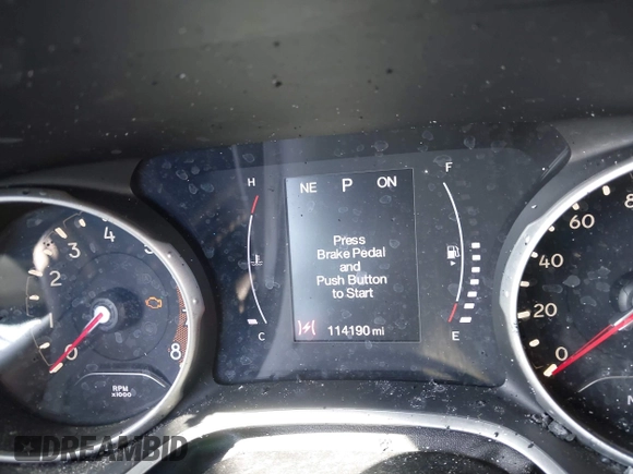 2019 Jeep Compass Latitude with VIN 3C4NJCBB9KT743488, listed as a IAAI auction lot 42482099 with 114,190 mi miles and . Bid and sale history available at DreamBid. Image 7.