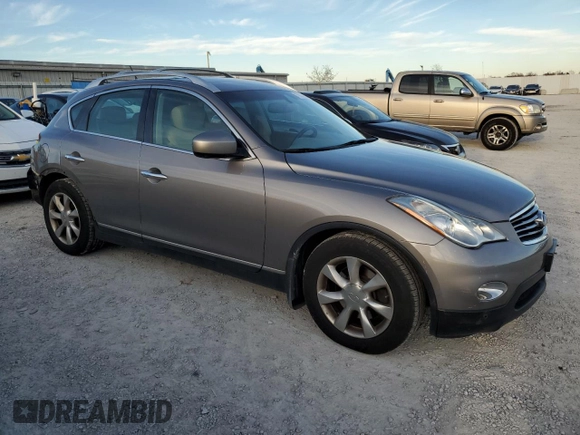 2008 Infiniti EX Journey with VIN JNKAJ09F58M359646, listed as a Copart auction lot 79683914 with 145,839 mi miles and Salvage Title. Bid and sale history available at DreamBid. Image 4.