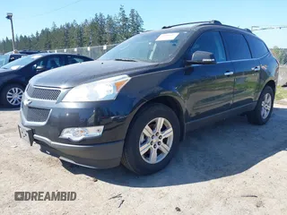 2011 Chevrolet Traverse 1LT with VIN 1GNKVGED9BJ280908, listed as a IAAI auction lot 42096297 with 161,047 mi miles and . Bid and sale history available at DreamBid. Image 2.