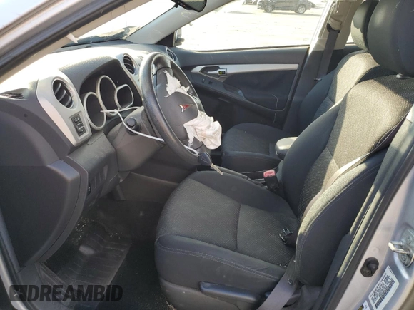 2010 Pontiac Vibe w/1SA with VIN 5Y2SP6E88AZ409284, listed as a Copart auction lot 79465834 with 99,526 mi miles and Salvage Title. Bid and sale history available at carsss.com. Image 7.