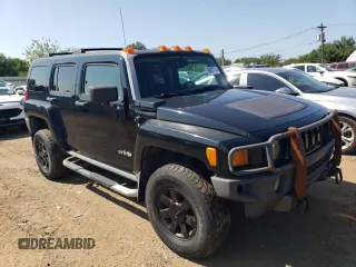 2007 Hummer H3 SUV with VIN 5GTDN13E178242106, listed as a Copart auction lot 68897714 with 187,762 mi miles and Clean Title. Bid and sale history available at DreamBid. Image 4.