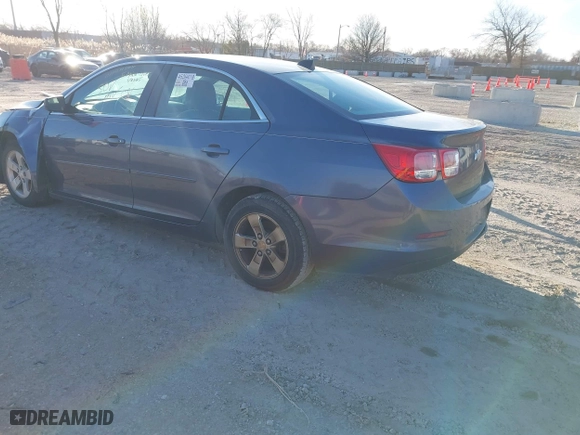 2014 Chevrolet Malibu LS with VIN 1G11B5SLXEF140170, listed as a IAAI auction lot 41489058 with 121,970 mi miles. Bid and sale history available at carsss.com. Image 3.
