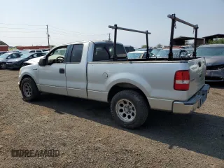 2005 Ford F-150 STX with VIN 1FTRX12W75FA33690, listed as a Copart auction lot 44412335 with 186,314 mi miles and Salvage Title. Bid and sale history available at carsss.com. Image 2.