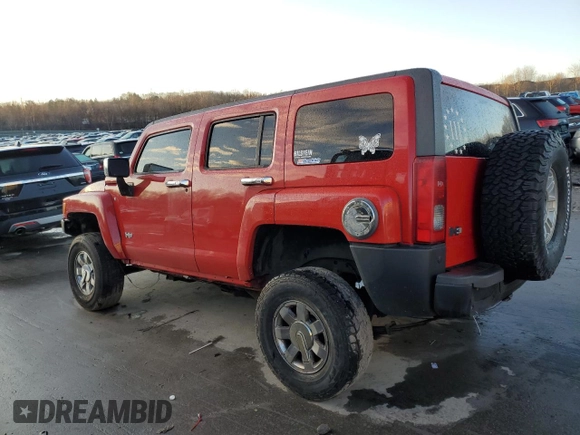 2008 Hummer H3 SUV with VIN 5GTEN13E988157875, listed as a Copart auction lot 82290214 with Not Provided miles and Salvage Title. Bid and sale history available at DreamBid. Image 2.