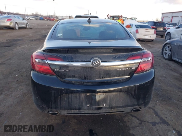 2017 Buick Regal Sport Touring with VIN 2G4GL5EX6H9145940, listed as a IAAI auction lot 41465829 with 44,034 mi miles. Bid and sale history available at carsss.com. Image 16.