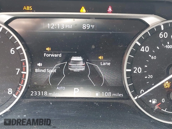 2024 Nissan Pathfinder SV with VIN 5N1DR3BC0RC281742, listed as a IAAI auction lot 42493713 with 23,318 mi miles and . Bid and sale history available at DreamBid. Image 15.