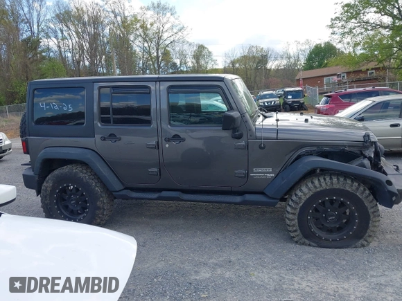 2018 Jeep Wrangler Unlimited Sport S z VIN 1C4HJWDG2JL930461, wystawiony jako IAAI lot #42042644 z przebiegiem 136 530 mil mil oraz . Historia ofert i sprzedaży dostępna na DreamBid. Obrazek 13.