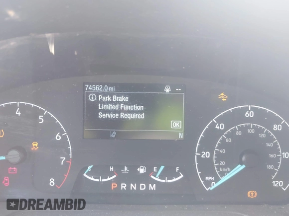 2021 Ford Transit Cargo with VIN 1FTBR1C8XMKA64837, listed as a IAAI auction lot 42008582 with 74,562 mi miles and . Bid and sale history available at DreamBid. Image 7.