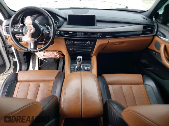 2016 BMW X6 xDrive35i with VIN 5UXKU2C50G0N79368, listed as a Copart auction lot 43058453 with 0 mi miles. Bid and sale history available at carsss.com. Image 8.