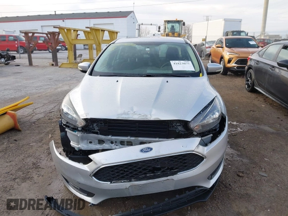 2017 Ford Focus SEL with VIN 1FADP3H23HL221712, listed as a IAAI auction lot 41823077 with 51,233 mi miles. Bid and sale history available at carsss.com. Image 12.