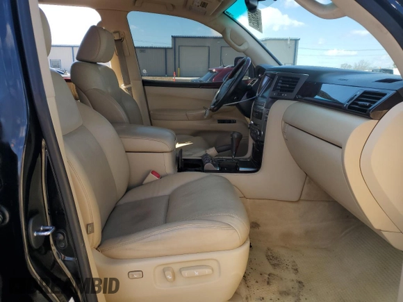 2011 Lexus LX 570 with VIN JTJHY7AX5B4083045, listed as a Copart auction lot 50456225 with 122,942 mi miles and Salvage Title. Bid and sale history available at DreamBid. Image 7.