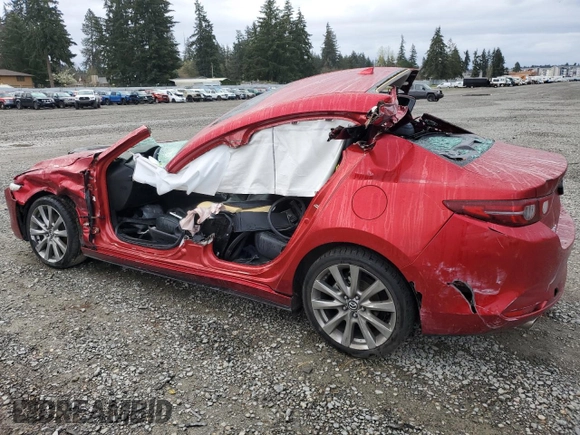 2020 Mazda 3 Premium with VIN 3MZBPBEM6LM117611, listed as a Copart auction lot 51363175 with Not Provided miles and Salvage Title. Bid and sale history available at DreamBid. Image 2.
