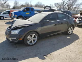 2015 Chevrolet Cruze LT with VIN 1G1PE5SB2F7127417, listed as a Copart auction lot 48847865 with 143,134 mi miles and Salvage Title. Bid and sale history available at carsss.com. Image 1.