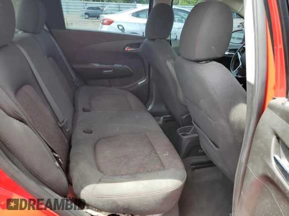 2017 Chevrolet Sonic LT with VIN 1G1JD6SB5H4142044, listed as a Copart auction lot 61571555 with 116,008 mi miles and Salvage title. Bid and sale history available at DreamBid. Image 10.