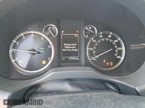 2023 Lexus GX with VIN JTJAM7BX0P5368300, listed as a Copart auction lot 49230015 with 17,953 mi miles and Salvage Title. Bid and sale history available at carsss.com. Image 9.