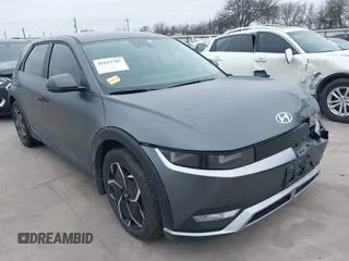 2023 Hyundai Ioniq 5 SEL with VIN KM8KNDAF5PU173810, listed as a IAAI auction lot 41612707 with 16,572 mi miles and . Bid and sale history available at DreamBid. Image 1.