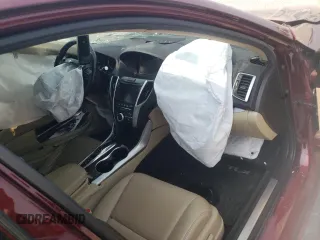 2016 Acura TLX Technology with VIN 19UUB2F55GA010961, listed as a Copart auction lot 59317605 with Not provided miles and Salvage title. Bid and sale history available at DreamBid. Image 8.