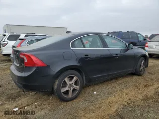 2012 Volvo S60 T5 with VIN YV1622FS7C2140817, listed as a Copart auction lot 89001115 with 97,569 mi miles and Salvage Title. Bid and sale history available at carsss.com. Image 3.