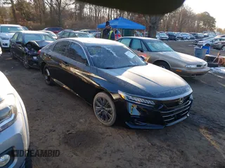 2021 Honda Accord Sport with VIN 1HGCV2F35MA031452, listed as a IAAI auction lot 41417277 with 37,393 mi miles and . Bid and sale history available at DreamBid. Image 1.