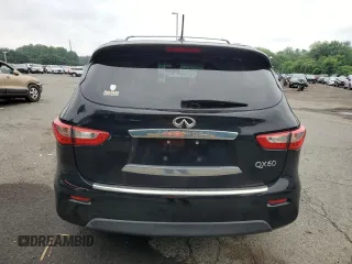2015 Infiniti QX60 with VIN 5N1AL0MM6FC559628, listed as a Copart auction lot 60128485 with 157,196 mi miles and Salvage title. Bid and sale history available at DreamBid. Image 6.