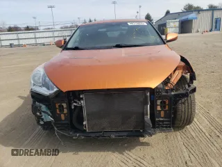 2013 Hyundai Veloster RE:MIX with VIN KMHTC6AD6DU156272, listed as a Copart auction lot 48770025 with 101,729 mi miles and Salvage title. Bid and sale history available at DreamBid. Image 5.