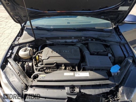 2015 Volkswagen Golf TSI SEL with VIN 3VW217AU6FM007389, listed as a Copart auction lot 61438645 with 64,832 mi miles and Salvage title. Bid and sale history available at DreamBid. Image 11.