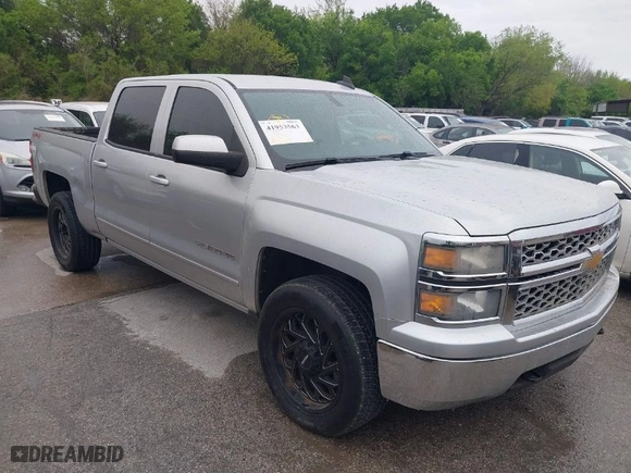 2015 Chevrolet Silverado 1500 LT with VIN 3GCUKREH6FG334200, listed as a IAAI auction lot 41953563 with 201,177 mi miles. Bid and sale history available at carsss.com. Image 1.