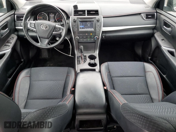 2015 Toyota Camry XLE with VIN 4T1BF1FK8FU086001, listed as a Copart auction lot 55653395 with 78,973 mi miles and Salvage Title. Bid and sale history available at DreamBid. Image 8.