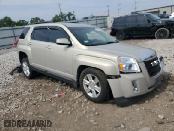 2011 GMC Terrain SLE-2 with VIN 2CTFLTECXB6292812, listed as a Copart auction lot 60853525 with Not provided miles and Salvage title. Bid and sale history available at DreamBid. Image 4.