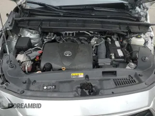 2021 Toyota Highlander XLE with VIN 5TDGZRBH3MS544801, listed as a Copart auction lot 63478355 with 54,616 mi miles and Salvage title. Bid and sale history available at DreamBid. Image 12.