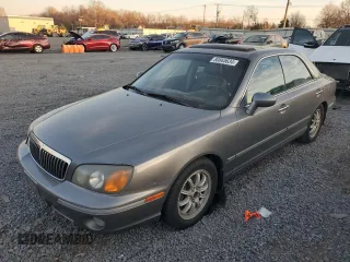2003 Hyundai XG with VIN KMHFU45E63A239167, listed as a Copart auction lot 80865634 with 189,836 mi miles and Salvage Title. Bid and sale history available at carsss.com. Image 1.