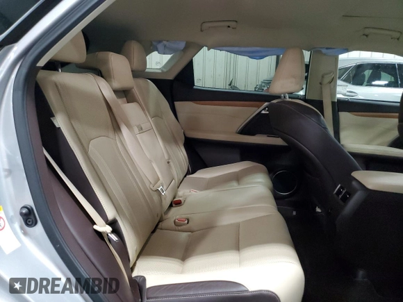 2017 Lexus RX 350 with VIN 2T2BZMCA6HC083229, listed as a Copart auction lot 58265835 with 61,548 mi miles and Salvage title. Bid and sale history available at DreamBid. Image 11.