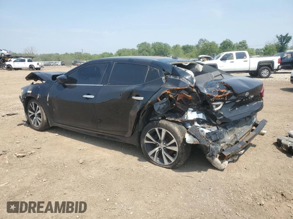 2017 Nissan Maxima SL with VIN 1N4AA6APXHC453929, listed as a Copart auction lot 60856745 with 181,712 mi miles and Clean title. Bid and sale history available at DreamBid. Image 2.
