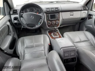 2005 Mercedes-Benz M-Class 3.7L with VIN 4JGAB57E75A564495, listed as a Copart auction lot 43456375 with 156,129 mi miles and Salvage Title. Bid and sale history available at carsss.com. Image 8.